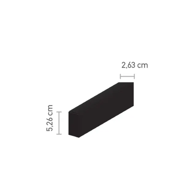 Inlight Μαγνητική ράγα μαύρη 3 μέτρων (TR005-3-Black) 2