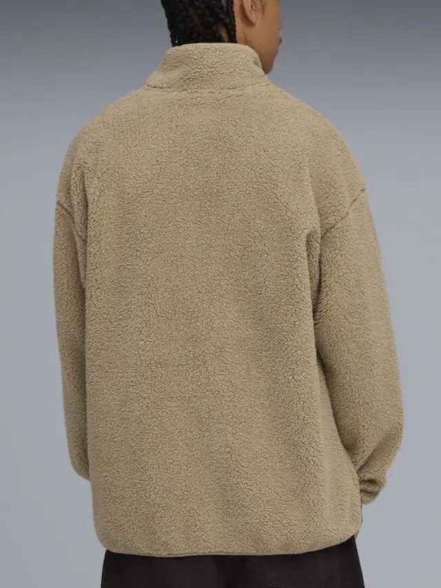Puma Winterized ζακέτα Fleece Μπεζ - L 2
