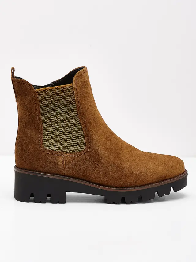 Gabor Μποτάκια Γυναικείο δέρμα Nubuck Καφέ GAB/72771 43-COGNAC 3