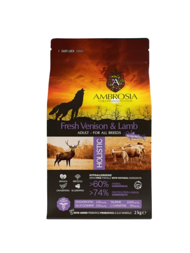Ambrosia Ξηρά Τροφή για Ενήλικους Σκύλους 2kg