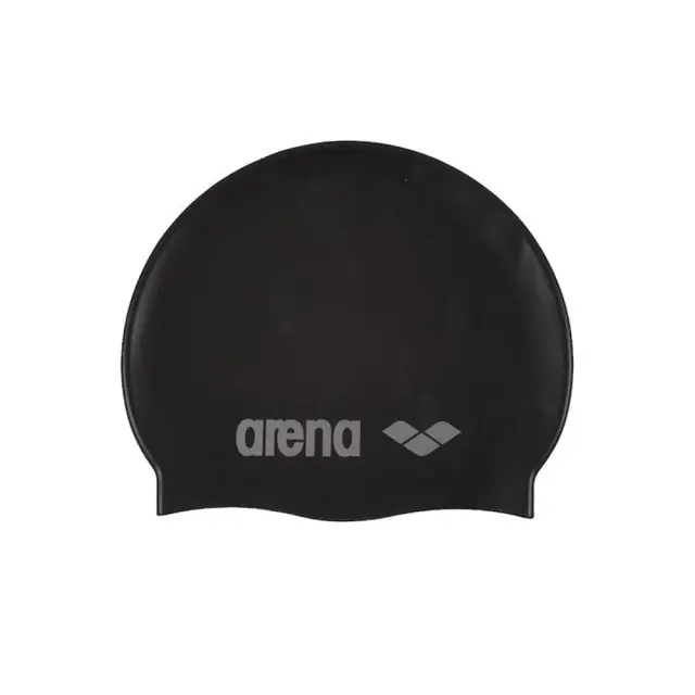 Arena Junior Unisex Classic Silicone Swim Cap Μαύρο 91670-20M (Arena) - One Size
