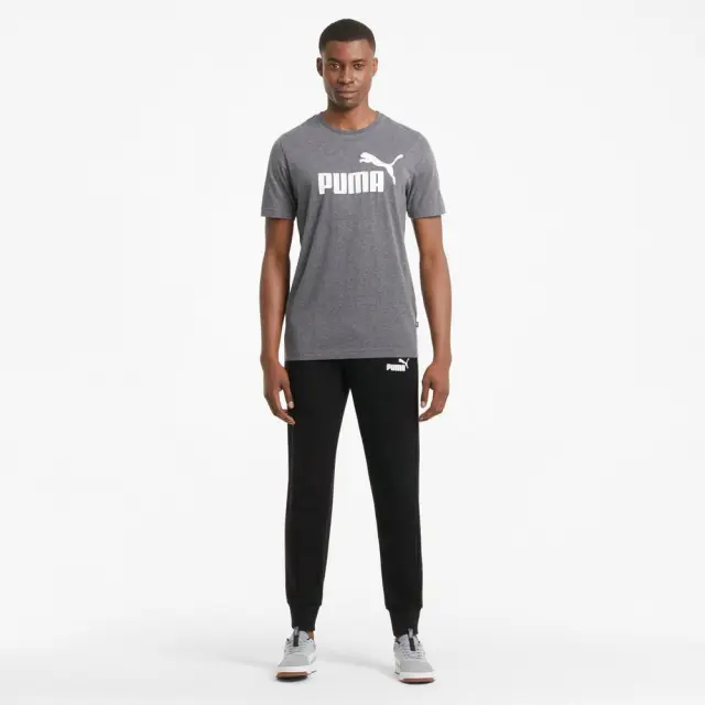 Puma Ess Logo Pant (586716-01) - Μαύρο 2