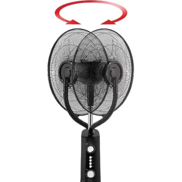 Hoomei Επιδαπέδιος Ανεμιστήρας Υδρονέφωσης 90W με Τηλεχειριστήριο HM-8683 3