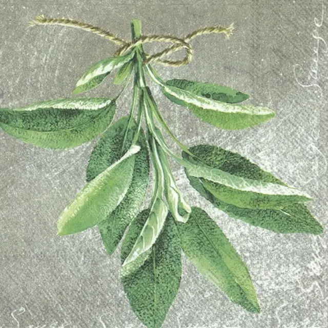 Χαρτοπετσέτα για decoupage, Herbal Sage, 1 τεμ.