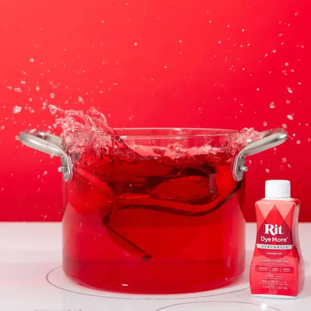 RIT DyeMore Liquid Βαφή Συνθετικών Υλικών – Racing Red 236ml 3
