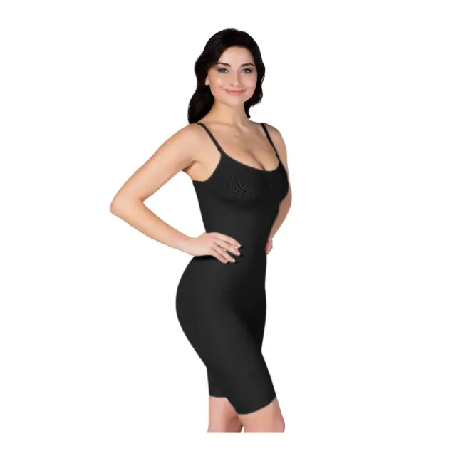 FMS Long Leg Corset, Χρώμα Μαύρο 2