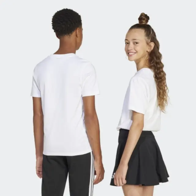 Adidas T-shirt White JI6672 - 140 3