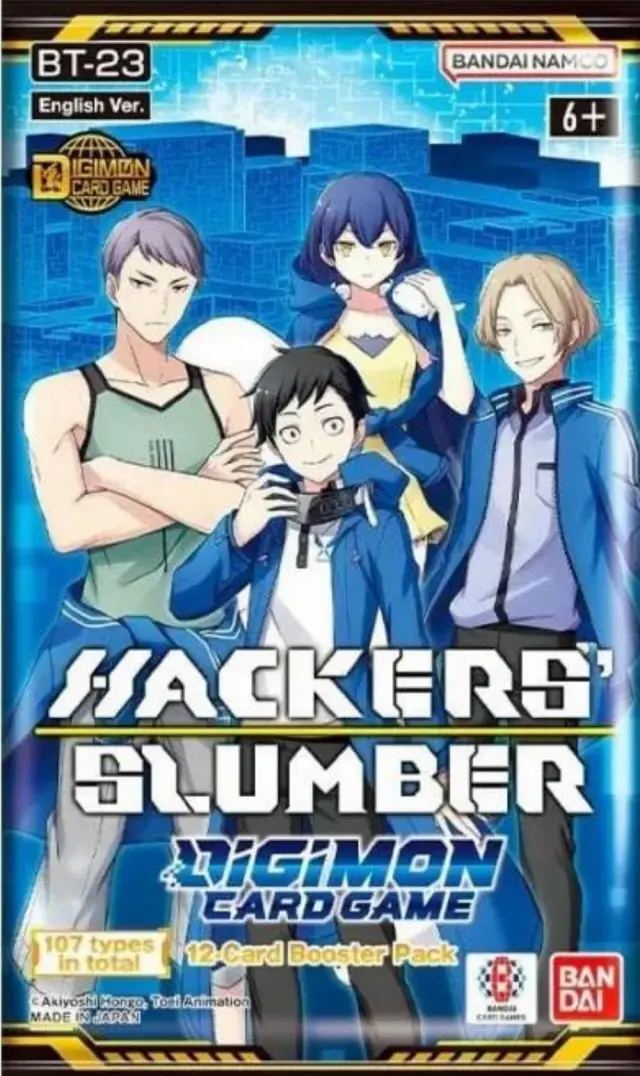 Digimon BT-23 Versus Hackers' Slumber Booster Pack - EN