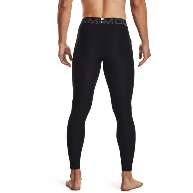 Under Armour Men's HeatGear Armour Leggings Μαύρο 1361586-001 (Under Armour) - Medium 3