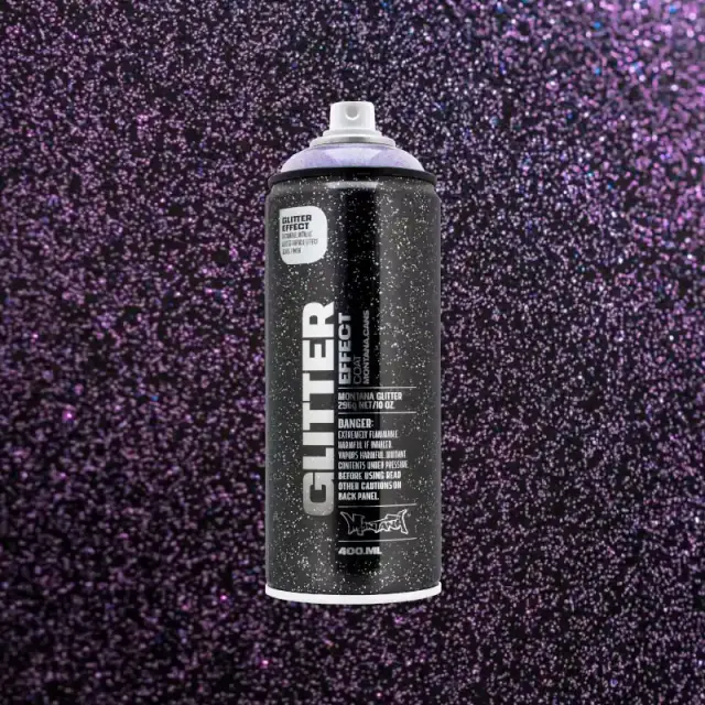 Montana Glitter Spray 400ml Glitter Amethyst