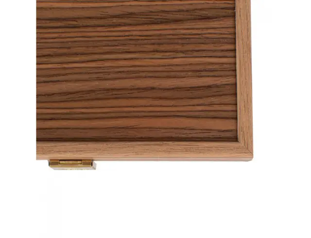 Σετ Χειροποίητο Τάβλι Premium Walnut with Blue Oak Manopoulos από Ξύλο με διαστάσεις 20x12cmTKO4 3