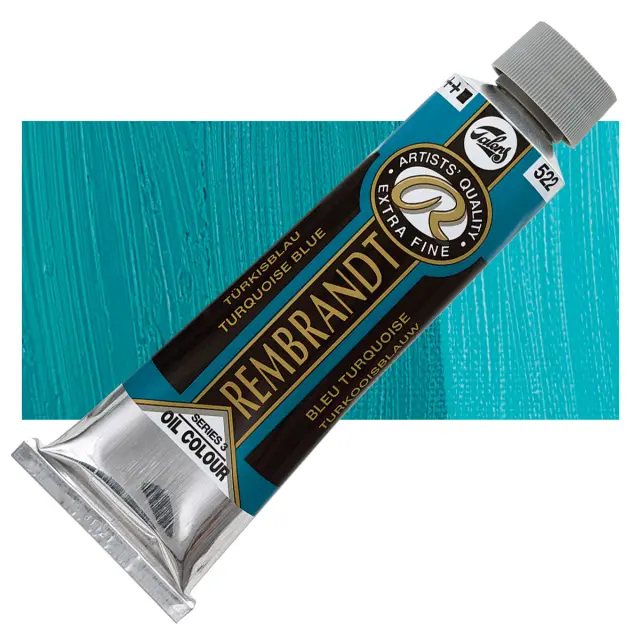 Λάδι Talens Rembrandt - 522 Turquoise Blue - 150ml