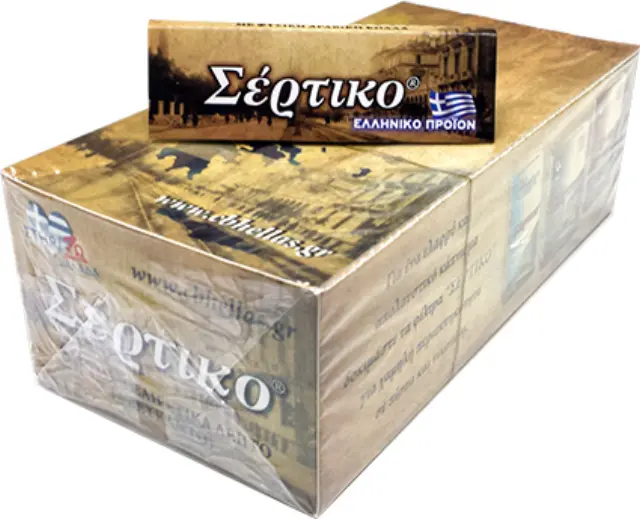 Σέρτικο - Ελληνικά Χαρτάκια - Αλεύκαντο 50τεμ.
