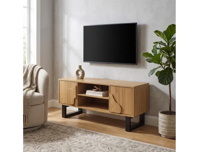 Έπιπλο Τηλεόρασης Calypso Home Deco Factory με διαστάσεις 110x40x48cm HD0434