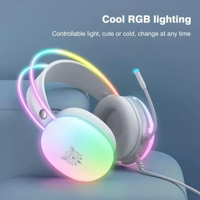 Ακουστικά gaming ONIKUMA X25 White 3