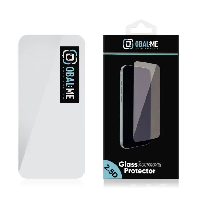 OBAL:ME 2.5D Glass Screen Protector for Apple iPhone 16 Pro Clear 2