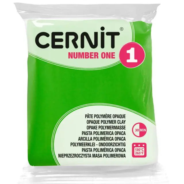 Πολυμερικός Πηλός Cernit Number One No611 - Light Green - 56gr