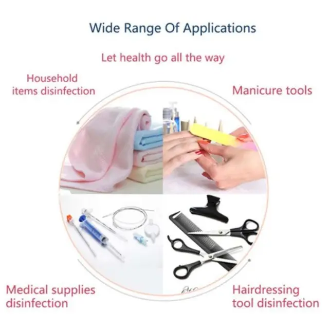 Αποστειρωτής εργαλείων manicure pedicure με ακτίνες UV 6watt 2
