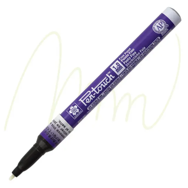 Μαρκαδόρος Sakura Pen-Touch, 1.0mm Fine - UV Blue (για Blacklight)