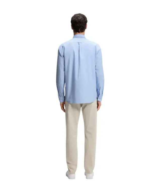 Hugo Boss - Ανδρικό Πουκάμισο Rickert_M Oxford Cotton 50519707-460 Γαλάζιο 3