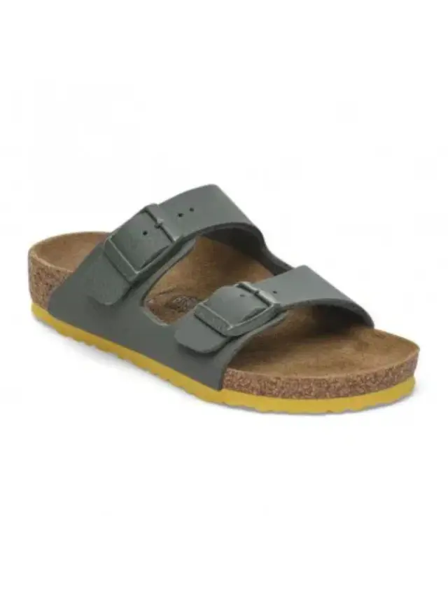 Birkenstock Πέδιλα Παιδικό Birko-Flor(ανθεκτικό υλικό της Birkenstock-επιτρέπει την επαφή με το νερό) Πράσινο BIR/ARIZONA KIDS 1029447 THYME - 31 2