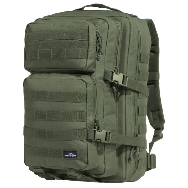 TAC MAVEN Assault Large Backpack-Σακίδιο Πλάτης 51 Λίτρων - 06-Χακί-Olive Green