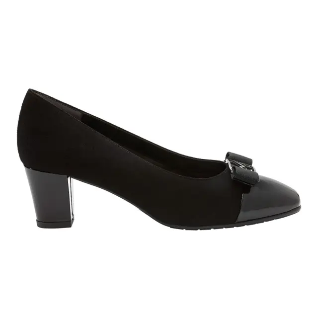 Musella Γόβες Γυναικείο δέρμα Nubuck Μαύρο MUS/014233 VER/NERO