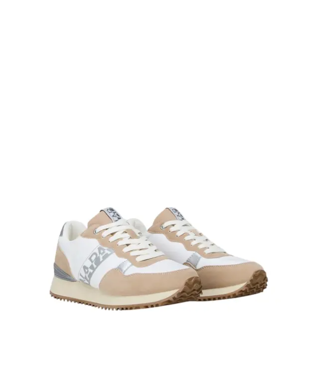 Napapijri - Γυναικεία Sneakers Astra Nyp NP0A8B9O-03D Λευκό/Καφέ - 39 3