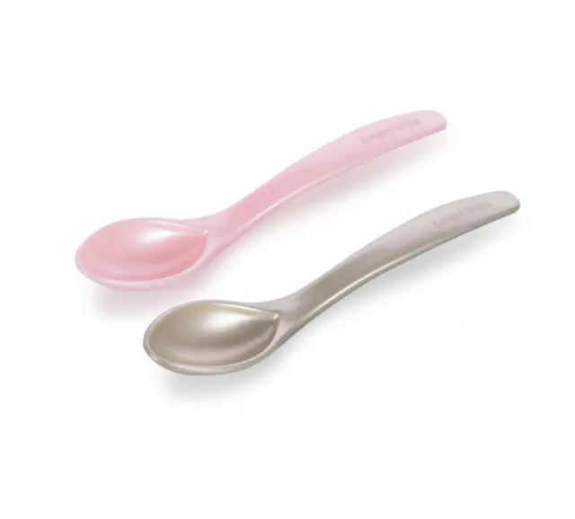Κουταλάκια Σετ 2τμχ +4m Canpol Pink 59/582