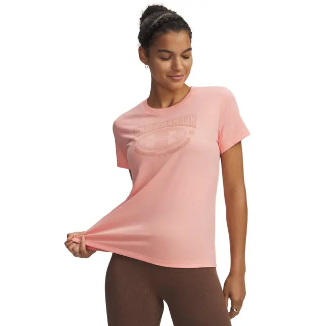 Under Armour Varsity T-Shirt (6010592-603) - Ροζ - L