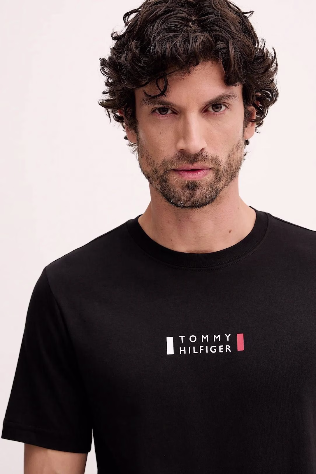 Tommy Hilfiger T-shirt Μαύρο Μαύρο 2