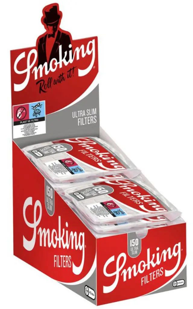 Smoking Φιλτράκια Extra Slim 5.3mm 150φ. 2