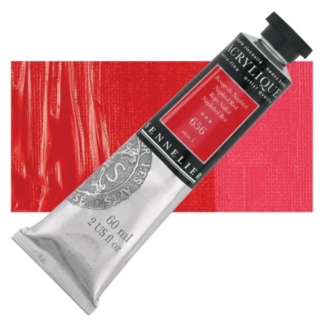 Ακρυλικό Sennelier Extra Fine - 656 Naphthol Red S5 - 60ml