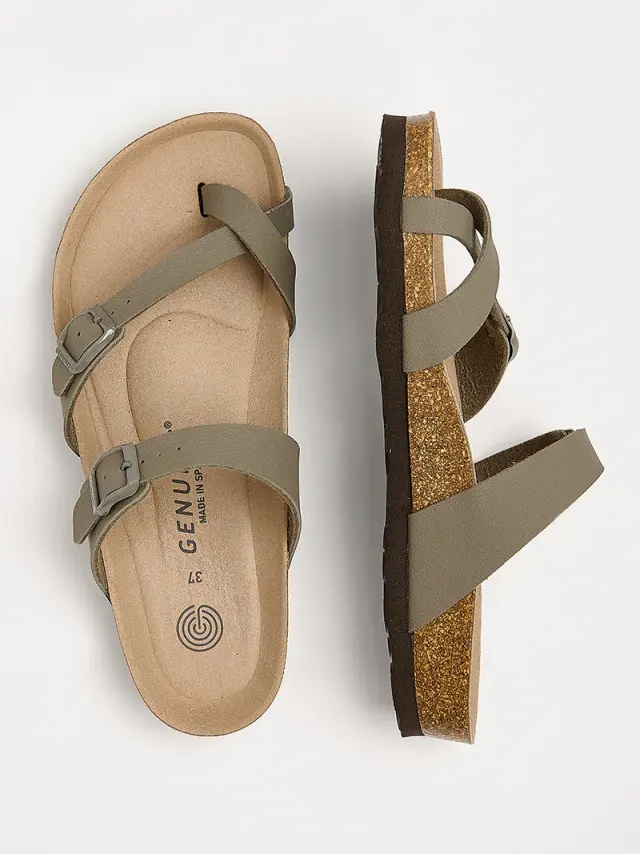 Genuins Πέδιλα Unisex HT Γκρί GEN/DUBLIN VEGAN STONE 3