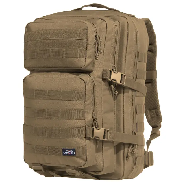 TAC MAVEN Assault Large Backpack-Σακίδιο Πλάτης 51 Λίτρων - 03-Coyote-Καφέ