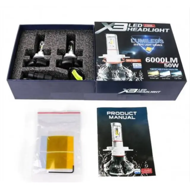 Λάμπες LED - Headlights - H3 - X3 - 239164 2