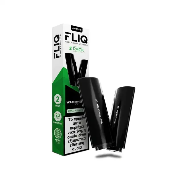 AVOMI FLIQ Watermelon Ice Prefilled Pod 2ml 20mg (2τμχ)