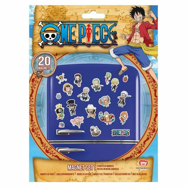 One Piece Μαγνητάκια Σετ 20 τεμαχίων