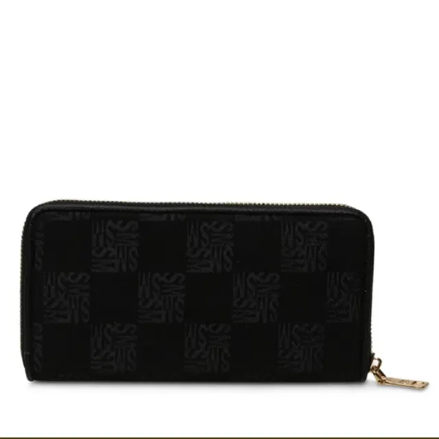 Γυναικείο Πορτοφόλι Steve Madden Bemi Black/Gold Large Ziparound Μαύρο - One Size 2