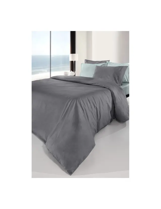 Σεντόνι Διπλό Guy Laroche Color Plus Anthracite 200x265