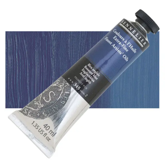 Sennelier Λάδι Finest Artists Oil 345 Bonnard Blue - 40ml