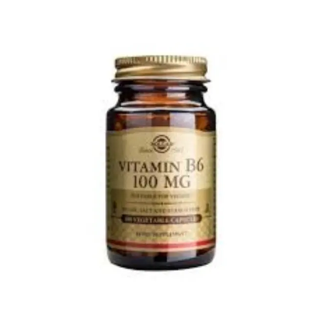 Solgar | Συμπλήρωμα Διατροφής Vitamin B6 100mg | 100veg.caps