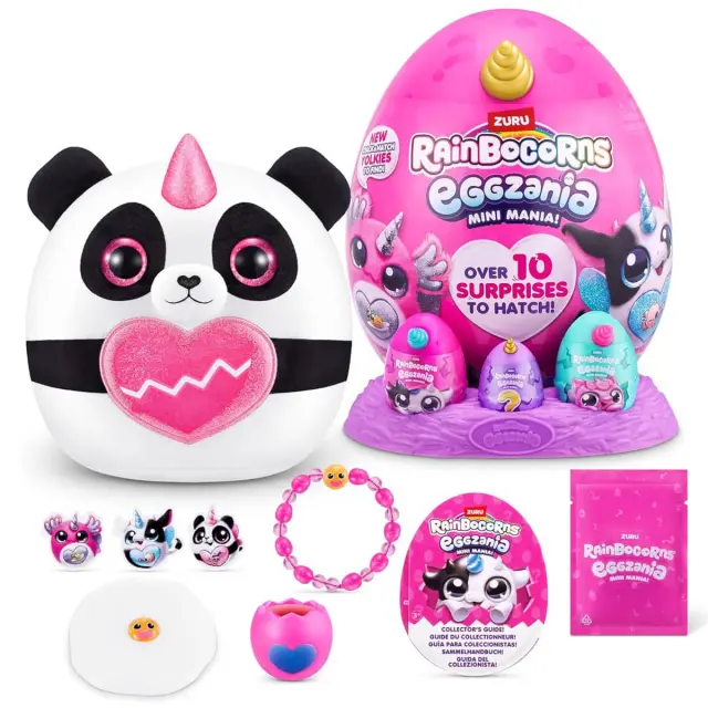 Λούτρινο σε Αυγό Zuru Rainbocorns Eggzania Mini Mania 3