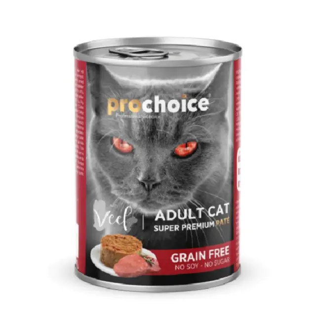 ProChoice Cat Pate Grain Free Adult Μοσχάρι 400gr