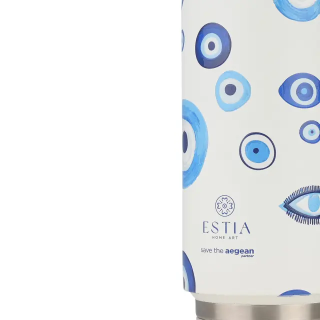 Estia Θερμός Travel Cup Save The Aegean 500Ml Spirit Of Luck 2