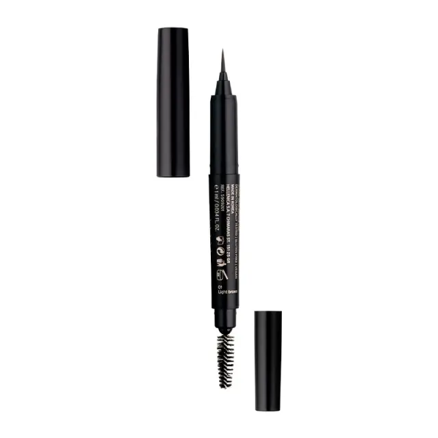 Radiant Wizard Tattoo Μαρκαδόρος Φρυδιών 1ml | Απόχρωση 01 Light Brown