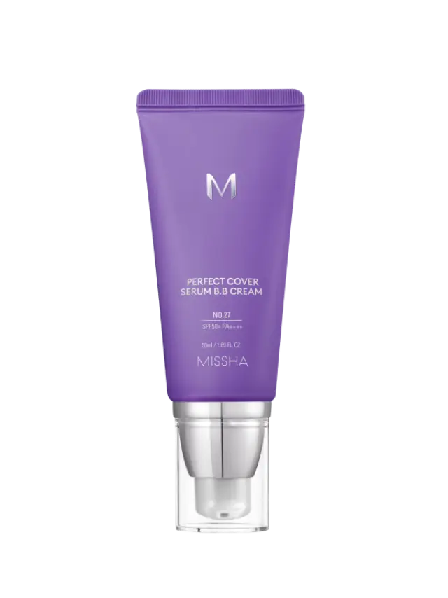 Missha M Perfect Cover Serum BB Cream #27 Honey Beige SPF50+ 50ml