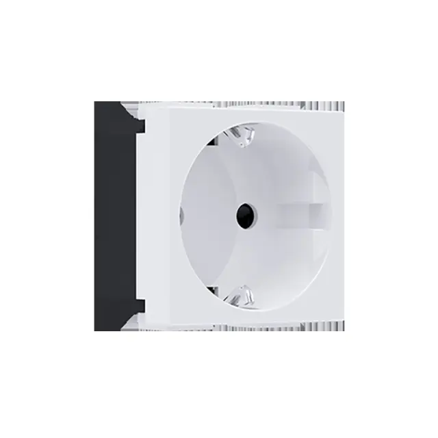 MODYS ΠΡΙΖΑ ΣΟΥΚΟ ΑΣΦΑΛΕΙΑΣ ΛΕΥΚΗ 2P+E 16A 250VAC IP20 / 10101312460
