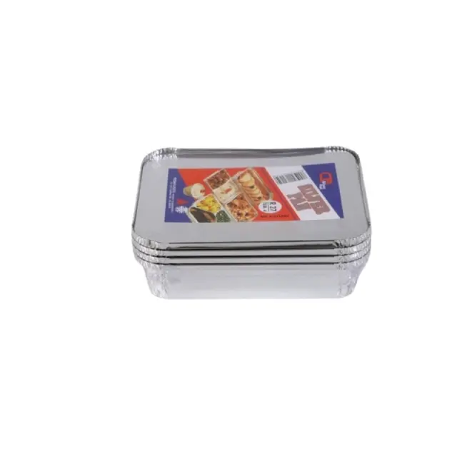 Silver Pan R27 Σκεύος Αλ/Νιου 4 Tεμάχια Με Καπάκι