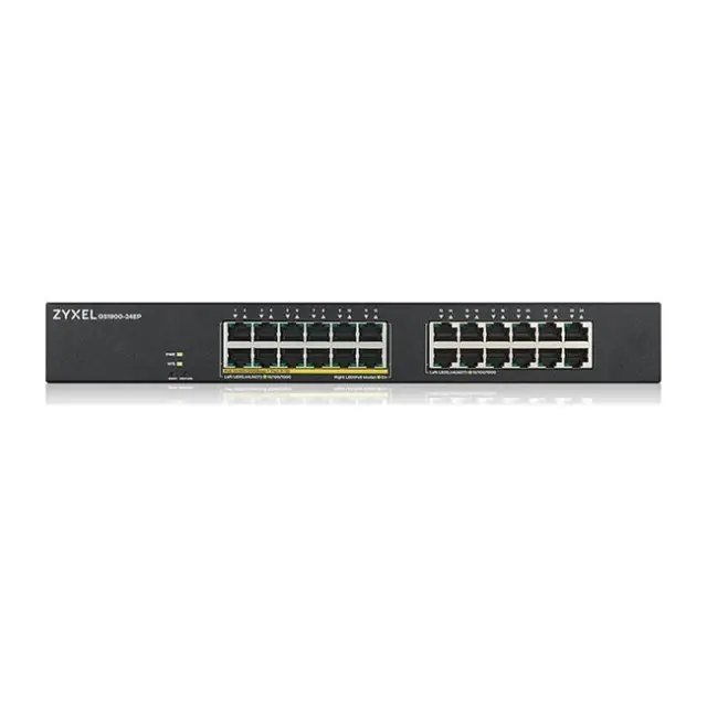 Zyxel GS1900-24EP Managed L2 PoE+ Switch με 24 Θύρες Gigabit (1Gbps) Ethernet 3